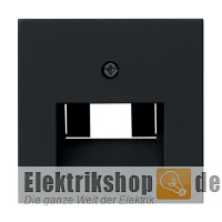 Abdeckung UAE/IAE ISDN Netzwerk System 55 schwarz matt 0270005 Gira