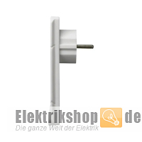 Schuko-Flachstecker weiß SMART PLUG 933.009 Bachmann