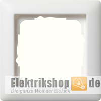 Spar-Set reinweiß seidenmatt System 55 Gira
