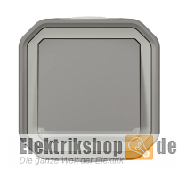 Kontroll-Wechselschalter Aufputz Feuchtraum Plexo New FRAP grau 069712L Legrand