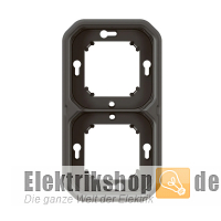 2-fach FR-Unterputz Tragring Plexo New FRAP anthrazit 069607L Legrand