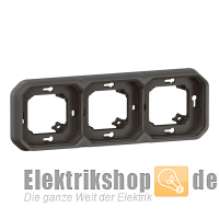 3-fach FR-Unterputz Tragring Plexo New FRAP anthrazit 069608L Legrand