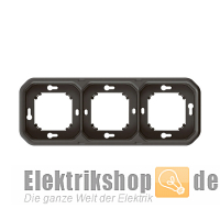 3-fach FR-Unterputz Tragring Plexo New FRAP anthrazit 069608L Legrand
