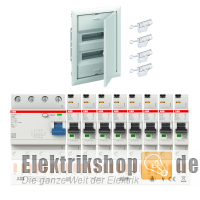 HW-Verteiler Set 2-reihig Striebel und John / ABB Flexline