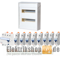 AP-Verteiler Set 2-reihig F-tronic / Gewiss