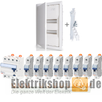 HW-Verteiler Set 2-reihig F-tronic / Gewiss