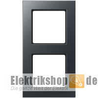 Rahmen 2-fach anthrazit matt A 5582 BF ANM Jung