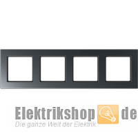 Rahmen 4-fach anthrazit matt A 5584 BF ANM Jung