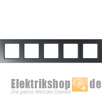 Rahmen 5-fach anthrazit matt A 5585 BF ANM Jung