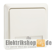Taster bel. für Geräteträger reinweiß 512114 ELSO
