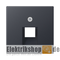 Abdeckung UAE/IAE/ISDN 1-fach anthrazit matt A 569-1 BFPLUA ANM Jung