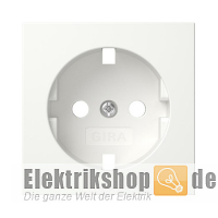 Ersatz-Abdeckung 492003 für Steckdose System 55 reinweiß glänzend Gira