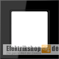 Rahmen 1-fach schwarz glänzend A 5581 BF SW Jung