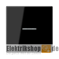 Wippe mit Lichtleiter beleuchtbar schwarz gl A 590 KO5 SW Jung