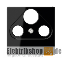Abdeckung Antenne 3-Loch schwarz glänzend A 561 PLSAT SW Jung