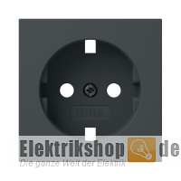 Ersatz-Abdeckung 492028 für Steckdose System 55 anthrazit Gira