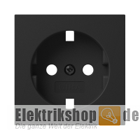 Ersatz-Abdeckung 4920005 für Steckdose System 55 schwarz matt Gira