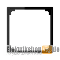 Zwischenrahmen 50x50 schwarz gl&auml;nzend A 590 Z SW Jung