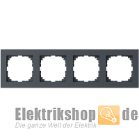 Rahmen 4-fach M-Pure anthrazit MEG4040-3614 Merten