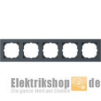 Rahmen 5-fach M-Pure anthrazit MEG4050-3614 Merten