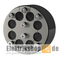 Ringraumdichtung 8 Kabel D=4-16,5mm HRD 100-SG-8/4-16,5 Hauff-Technik