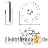 Klingeltaster Edelstahl ETA S100 LED weiß 55542 Grothe Klingeltaster Edelstahl ETA S100 LED weiß 55542 Grothe