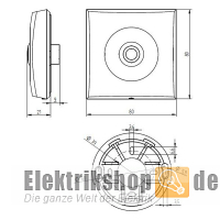 Klingeltaster Edelstahl ETA S200 quadratisch LED ws 55544 Grothe Klingeltaster Edelstahl ETA S200 quadratisch LED ws 55544 Grothe