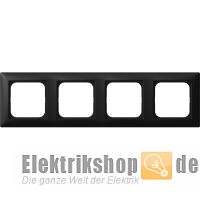 Balance SI Rahmen 4-fach schwarz matt 1724-915 Busch-Jaeger