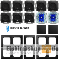 Spar-Set Balance SI schwarz matt Busch Jaeger