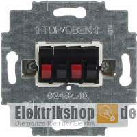 Lautsprecher-Steckdose 0248/05-101 schwarz Busch Jaeger Lautsprecher-Steckdose 0248/05-101 schwarz Busch Jaeger