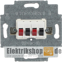 Lautsprecher-Steckdose 0248/04-101 reinweiß Busch Jaeger Lautsprecher-Steckdose 0248/04-101 reinweiß Busch Jaeger