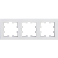 Karre Plus 55 Rahmen 3-fach reinwei&szlig; Panasonic