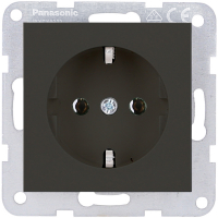 Karre Plus 55 Kombi-Steckdosen Einsatz anthrazit Panasonic