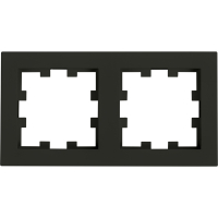 Karre Plus 55 Rahmen 2-fach anthrazit Panasonic Karre Plus 55 Rahmen 2-fach anthrazit Panasonic