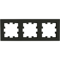 Karre Plus 55 Rahmen 3-fach anthrazit Panasonic Karre Plus 55 Rahmen 3-fach anthrazit Panasonic