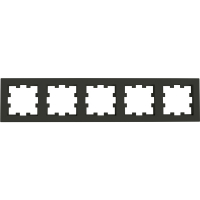 Karre Plus 55 Rahmen 5-fach anthrazit Panasonic Karre Plus 55 Rahmen 5-fach anthrazit Panasonic