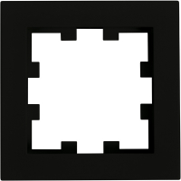 Karre Plus 55 Rahmen 1-fach schwarz Panasonic Karre Plus 55 Rahmen 1-fach schwarz Panasonic