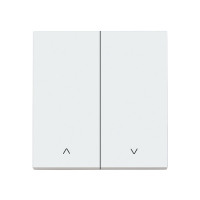 Karre Plus 55 Wippe mit Symbol Jalousie reinwei&szlig; Panasonic