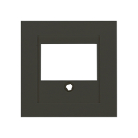 Karre Plus 55 Zentralscheibe Telefon TAE anthrazit Panasonic