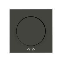 Karre Plus 55 Zentralscheibe Dimmer Druck-Wechsel anthrazit Panasonic