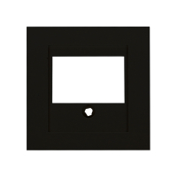 Karre Plus 55 Zentralscheibe Telefon TAE schwarz Panasonic