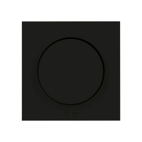 Karre Plus 55 Zentralscheibe Dimmer Druck-Wechsel schwarz Panasonic Karre Plus 55 Zentralscheibe Dimmer Druck-Wechsel schwarz Panasonic