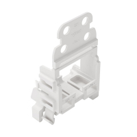 Befestigungsadapter mit Zugentlastung 4mm&sup2; 221-549 weiß WAGO