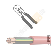 SIHF-J 7x1,5 mm&sup2; Silikon Schlauchleitung