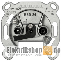 Kabel/Sat Stichdose 2-Loch ESD 84 Kathrein