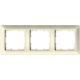 Rahmen 3-fach cremeweiß Delta Line 5TG2583-0 Siemens