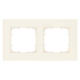 2-fach Rahmen Kunststoff elektroweiß Delta miro 5TG11123 Siemens