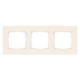 3-fach Rahmen Kunststoff elektroweiß Delta miro 5TG11133 Siemens