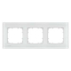 3-fach Rahmen Glas weiß 90-mm-Maß Delta miro 5TG1203-1 Siemens
