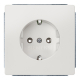 Schuko-Steckdose Delta style titanweiß 5UB1853 Siemens